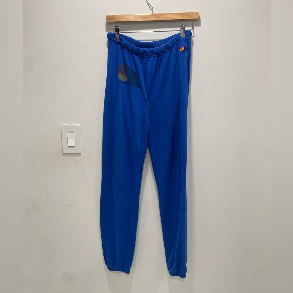 Aviator nation blue sweatpants